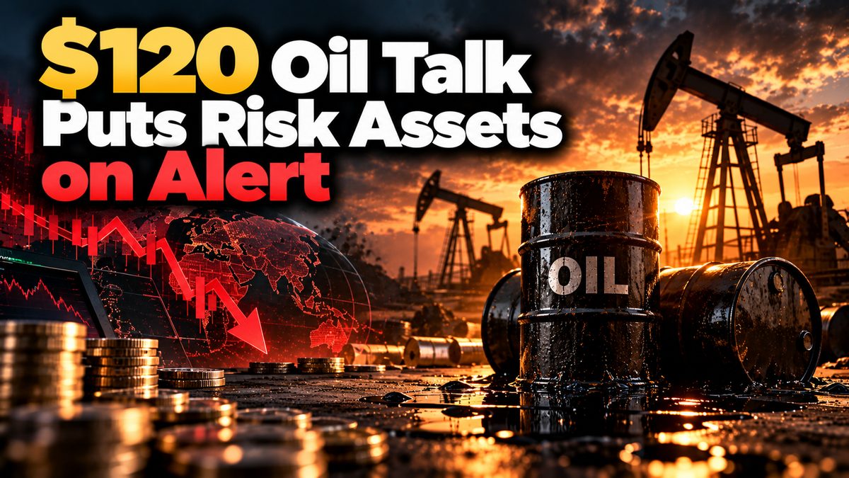 $120 Oil Talk Puts Risk Assets on Alert