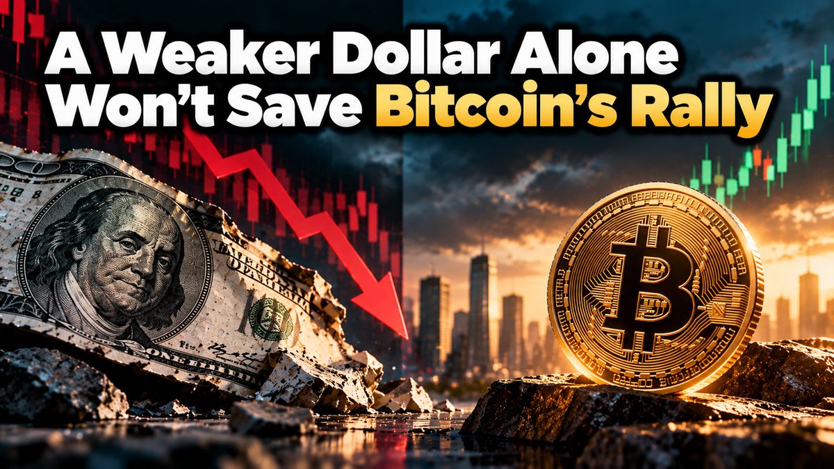 A Weaker Dollar Alone Won't Save Bitcoin's Rally