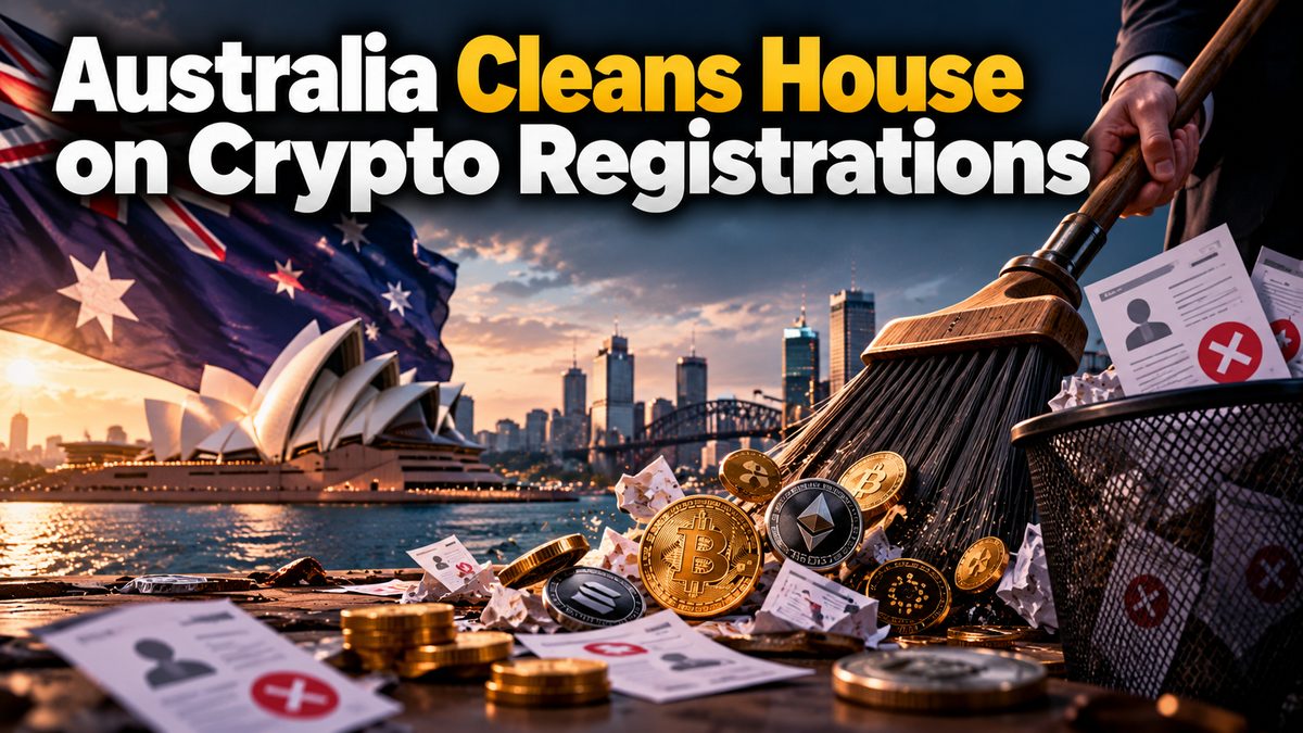 Australia Cleans House on Crypto Registrations