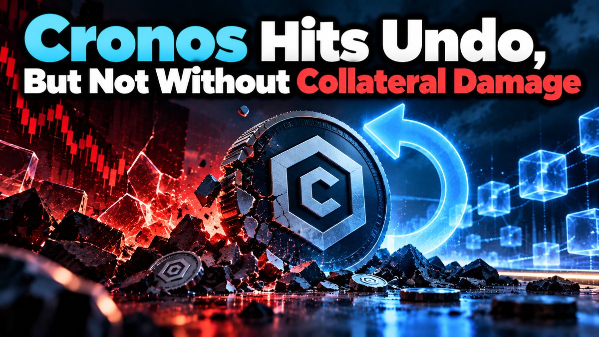 Cronos Hits Undo, But Not Without Collateral Damage
