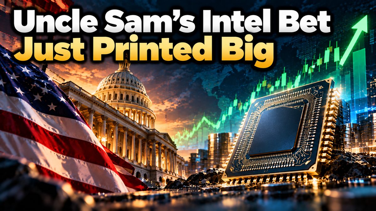Uncle Sam's Intel Bet Just Printed Big