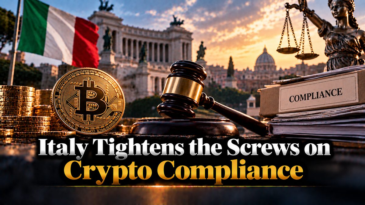 Italy Tightens the Screws on Crypto Compliance