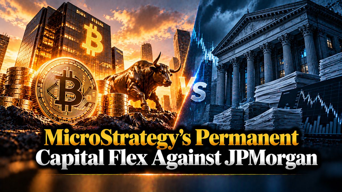 MicroStrategy's Permanent Capital Flex Against JPMorgan