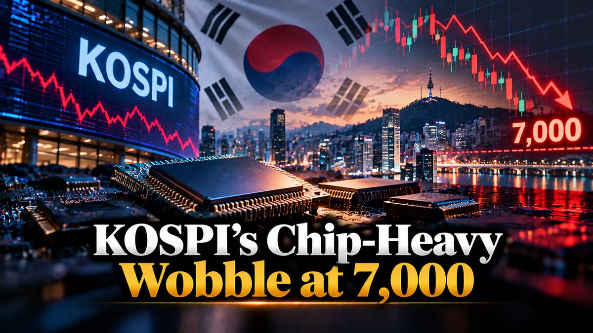 KOSPI's Chip-Heavy Wobble at 7,000
