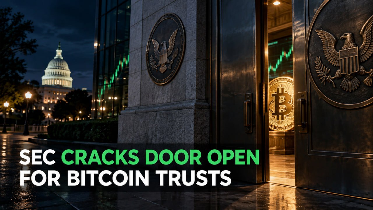 SEC Cracks Door Open for Bitcoin Trusts