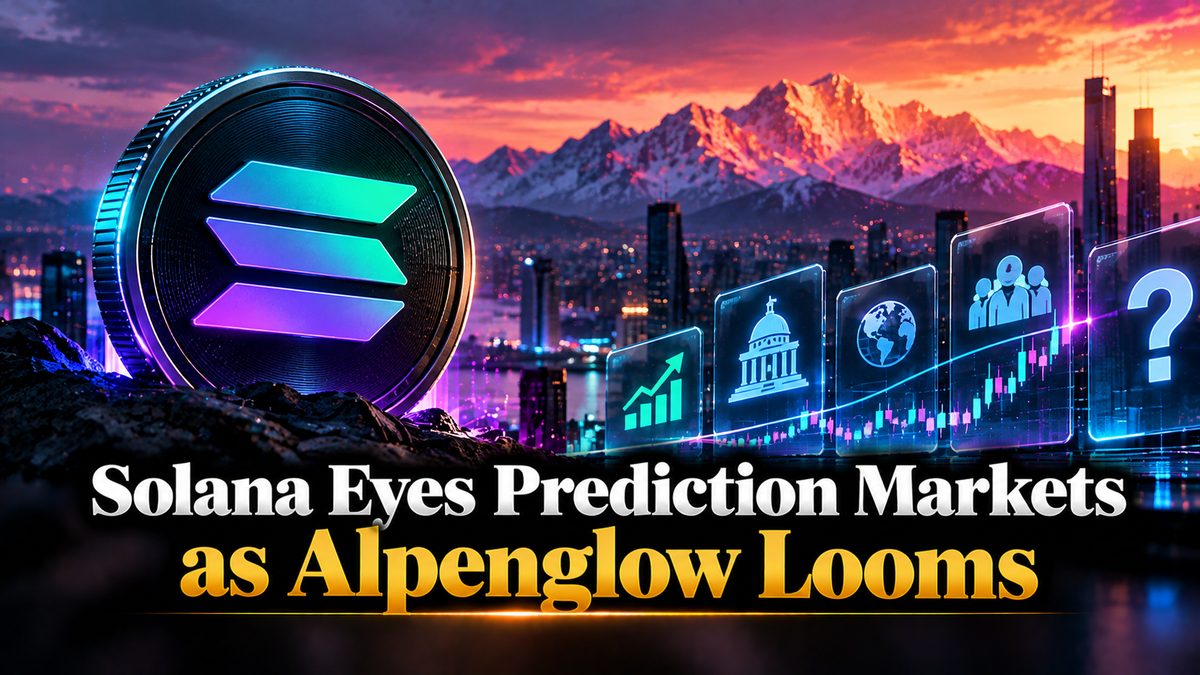 Solana Eyes Prediction Markets as Alpenglow Looms