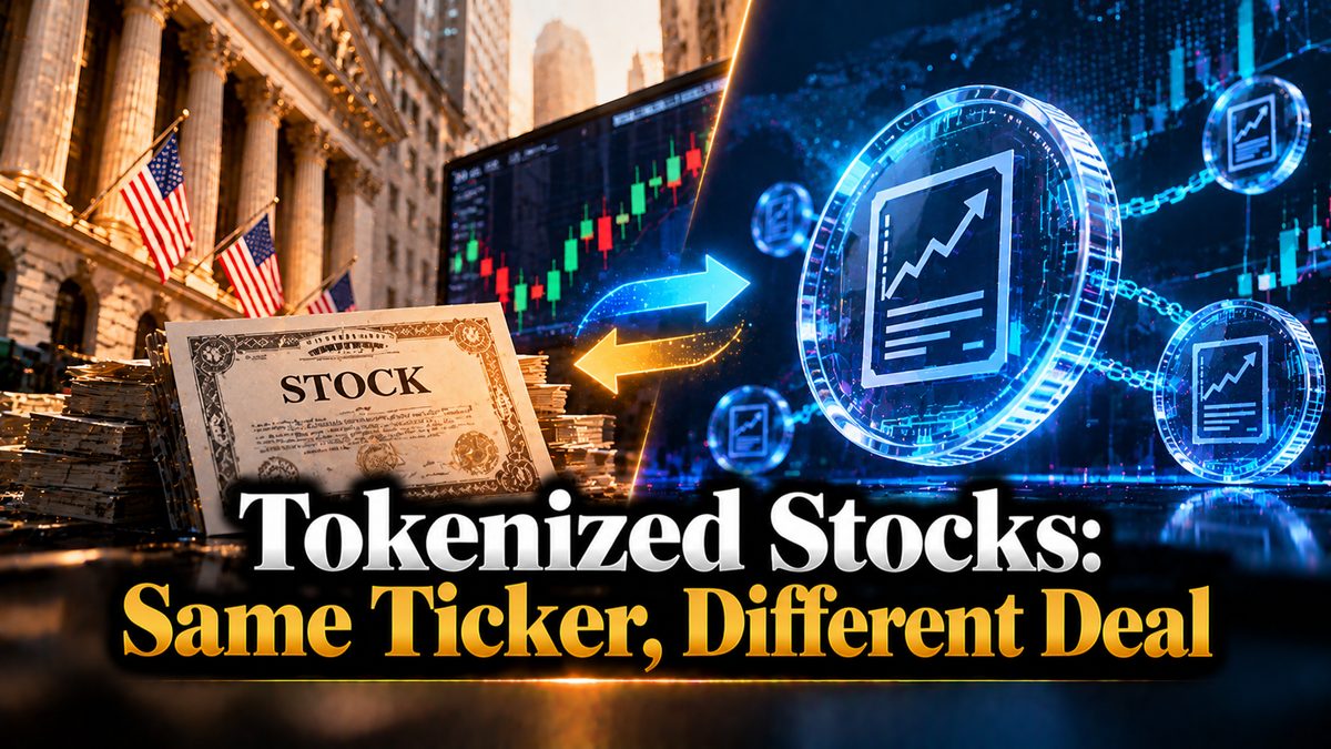 Tokenized Stocks: Same Ticker, Different Deal