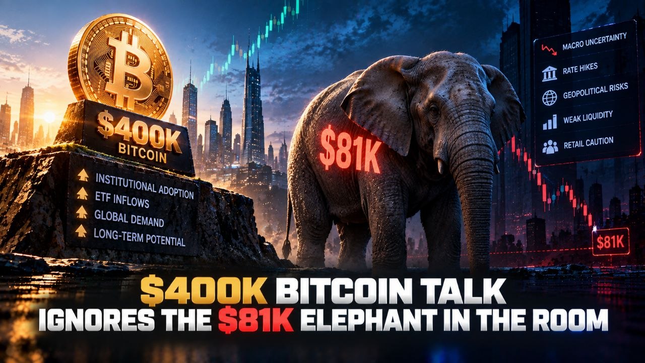 $400K Bitcoin Talk Ignores the $81K Elephant in the Room