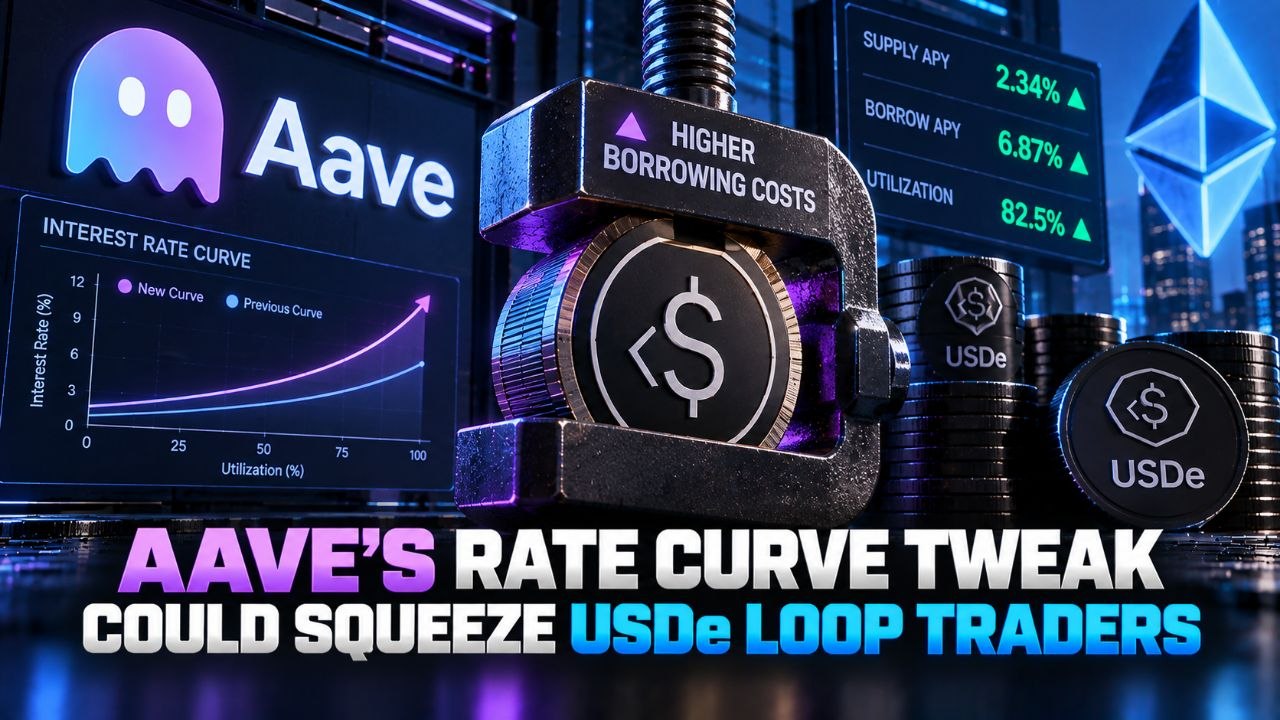 Aave's Rate Curve Tweak Could Squeeze USDe Loop Traders