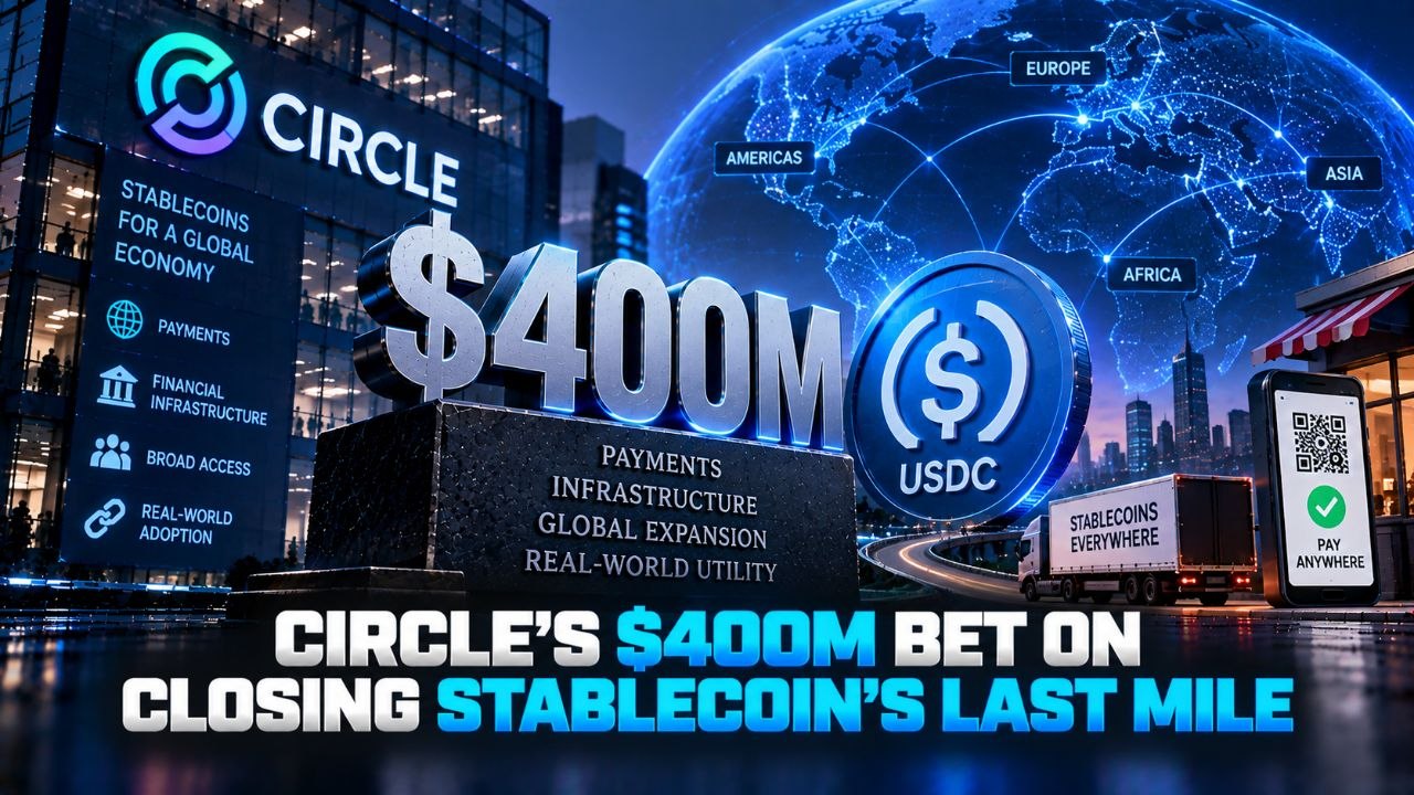 Circle's $400M Bet on Closing Stablecoin's Last Mile
