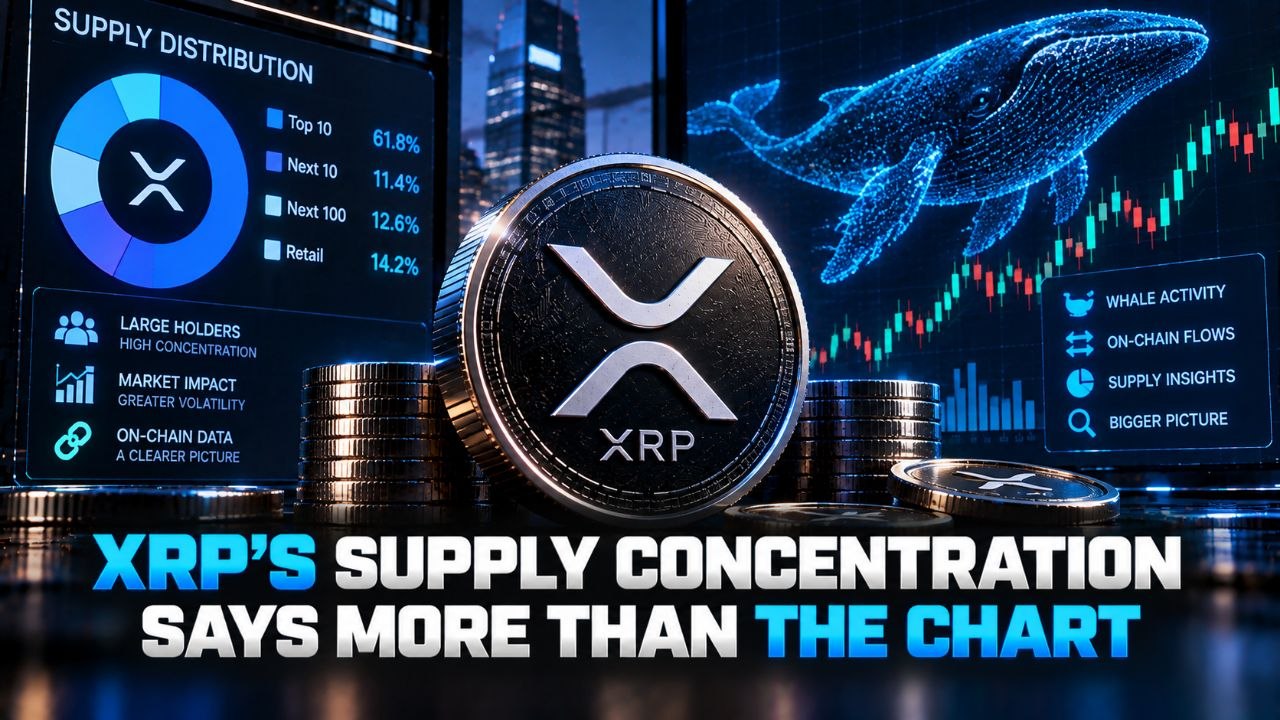 XRP's Supply Concentration Says More Than the Chart