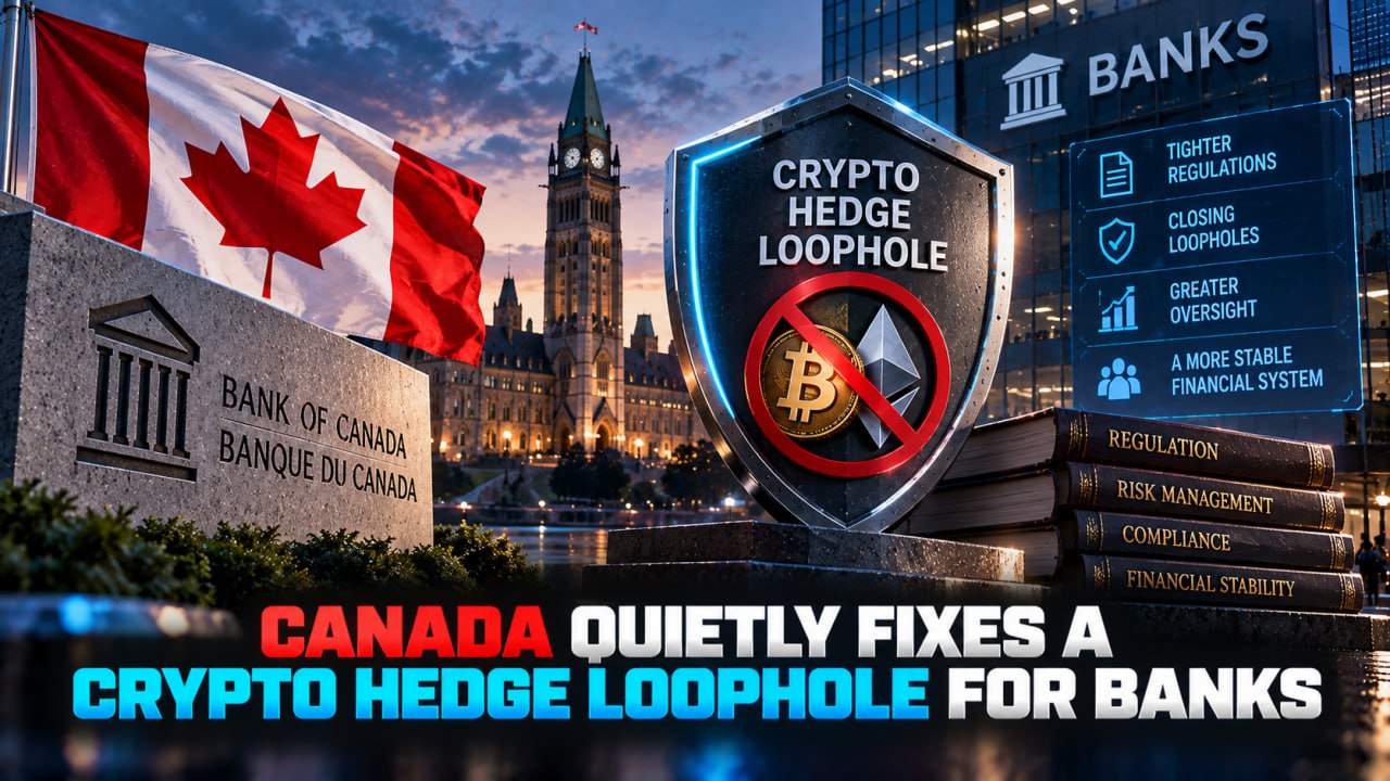 Canada Quietly Fixes a Crypto Hedge Loophole for Banks