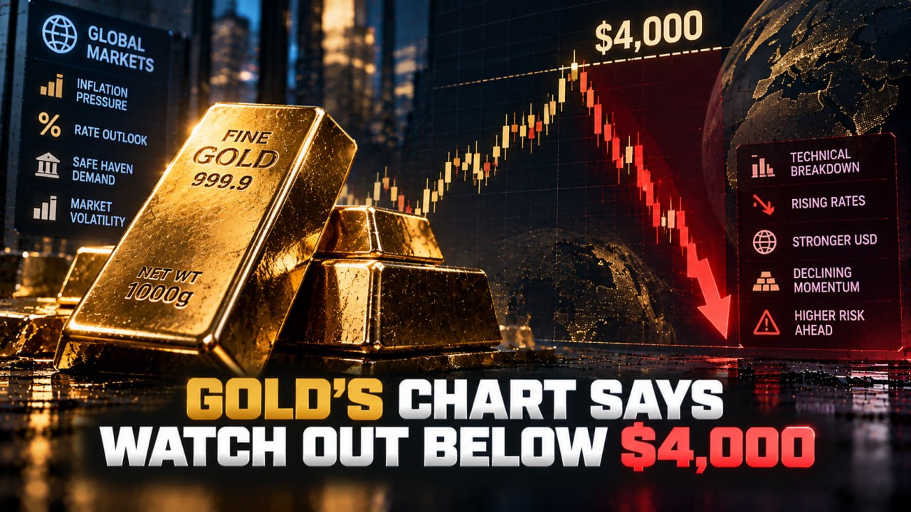 Gold's Chart Says Watch Out Below $4,000