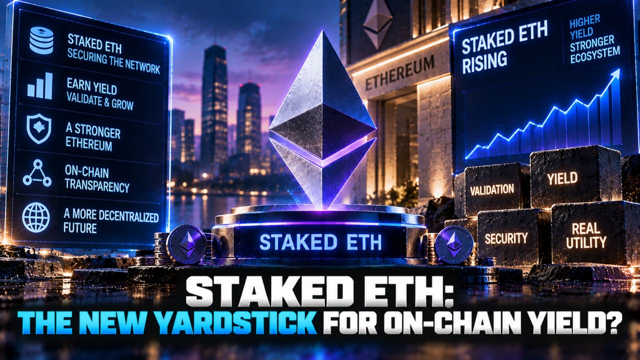 Staked ETH: The New Yardstick for On-Chain Yield?