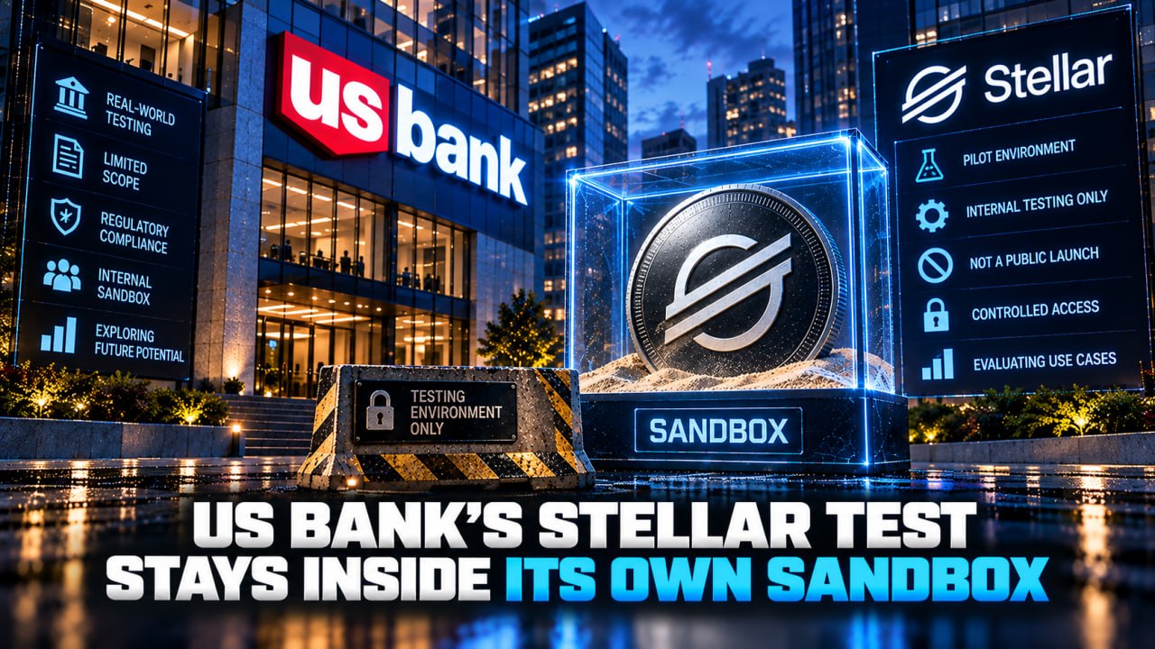 US Bank's Stellar Test Stays Inside Its Own Sandbox