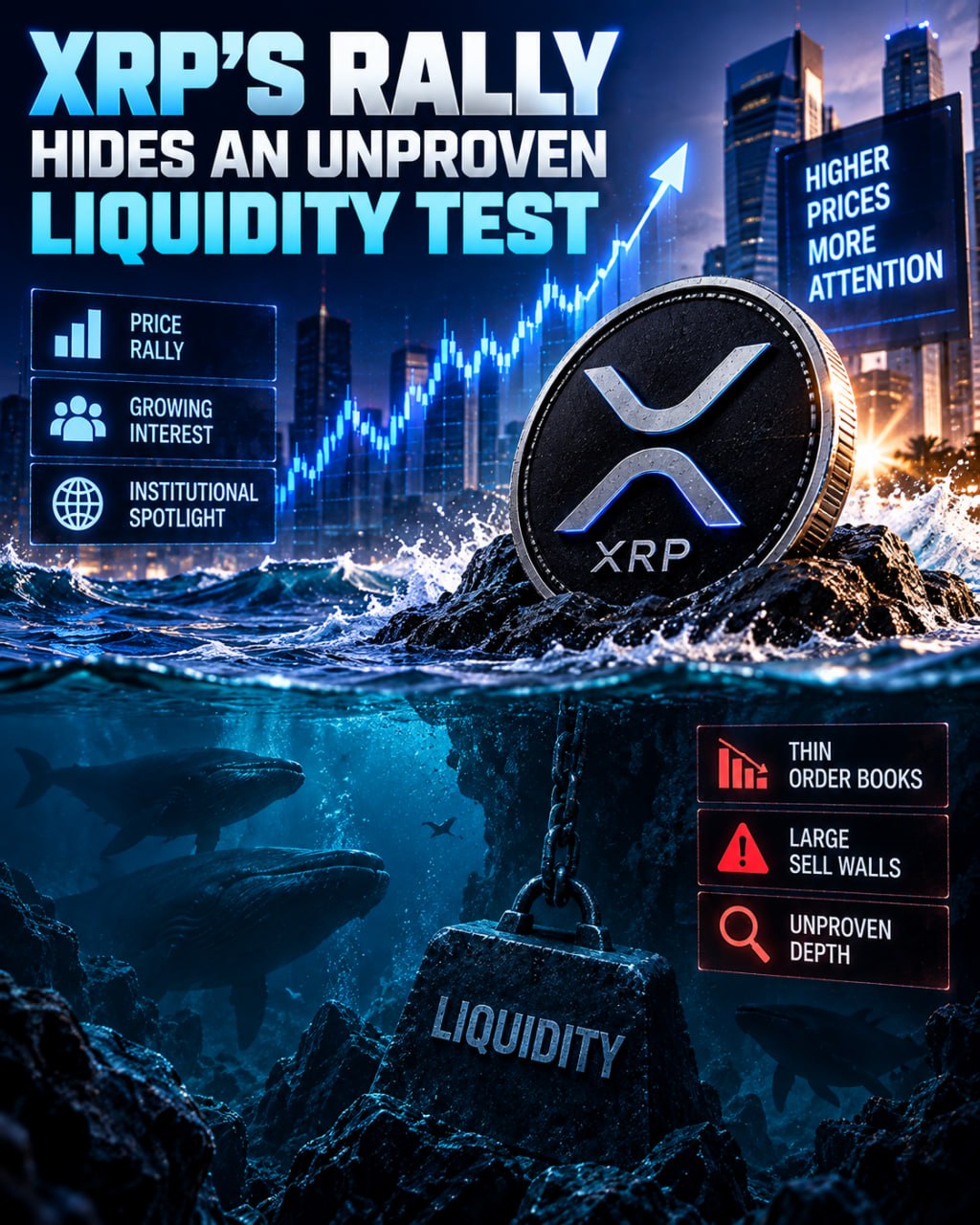 XRP's Rally Hides an Unproven Liquidity Test