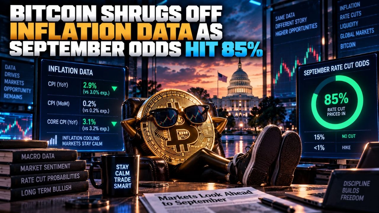 Bitcoin Shrugs Off Inflation Data as September Odds Hit 85%