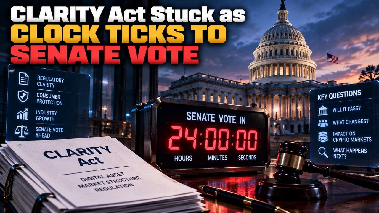 CLARITY Act Stuck as Clock Ticks to Senate Vote