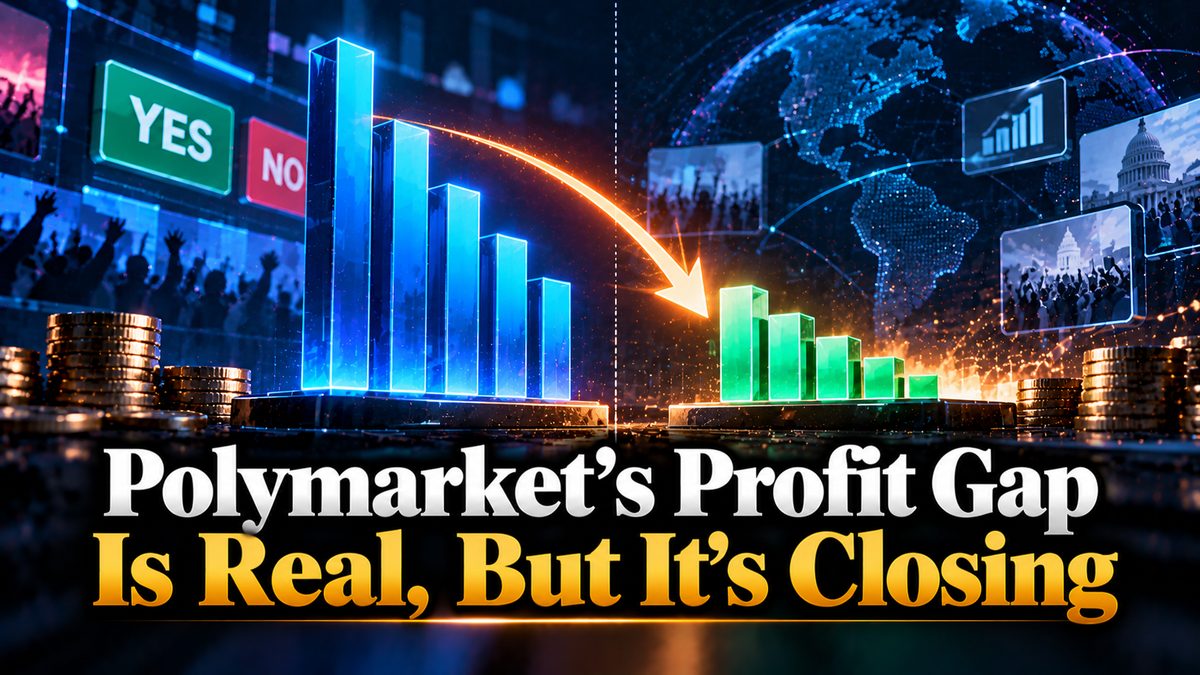 Polymarket's Profit Gap Is Real, But It's Closing