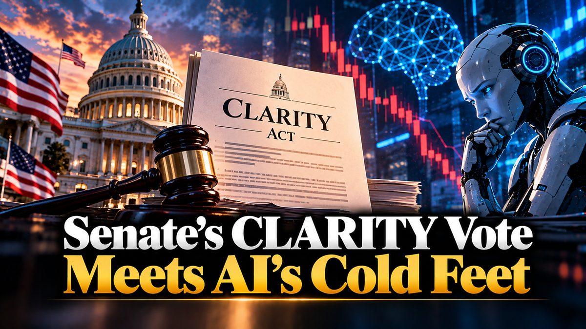 Senate's CLARITY Vote Meets AI's Cold Feet