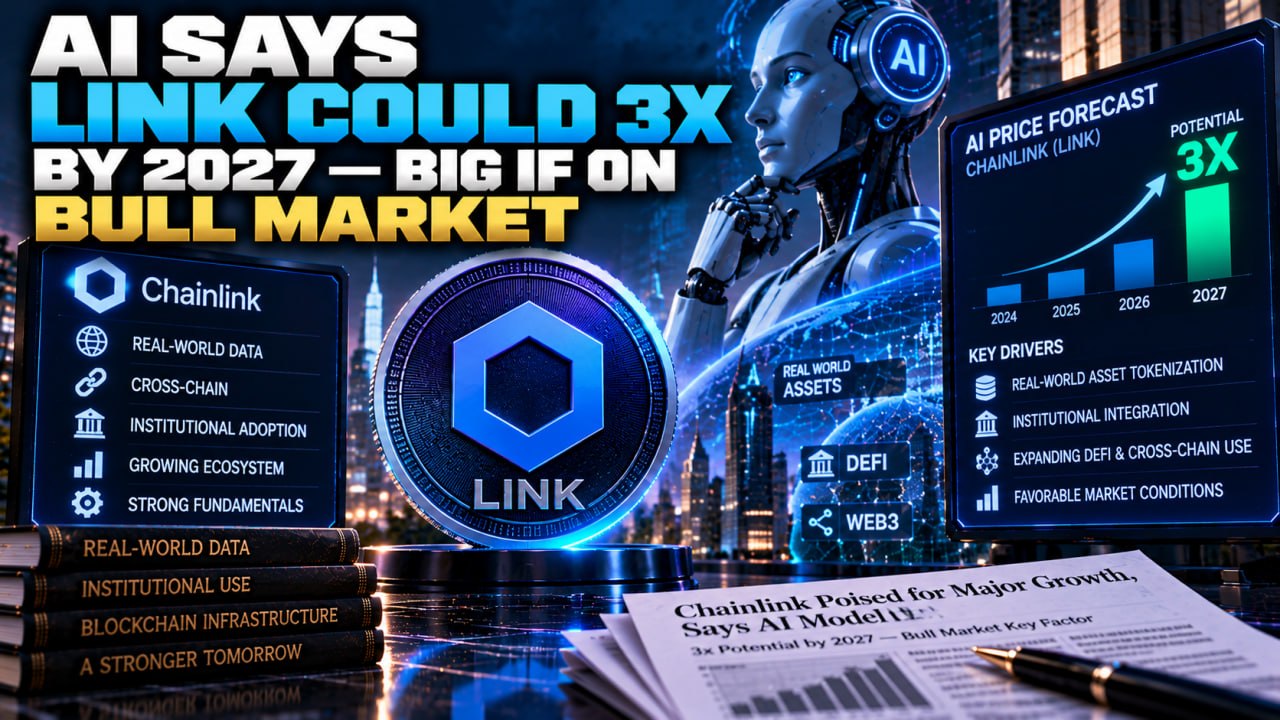 AI Says LINK Could 3x by 2027 — Big If on Bull Market