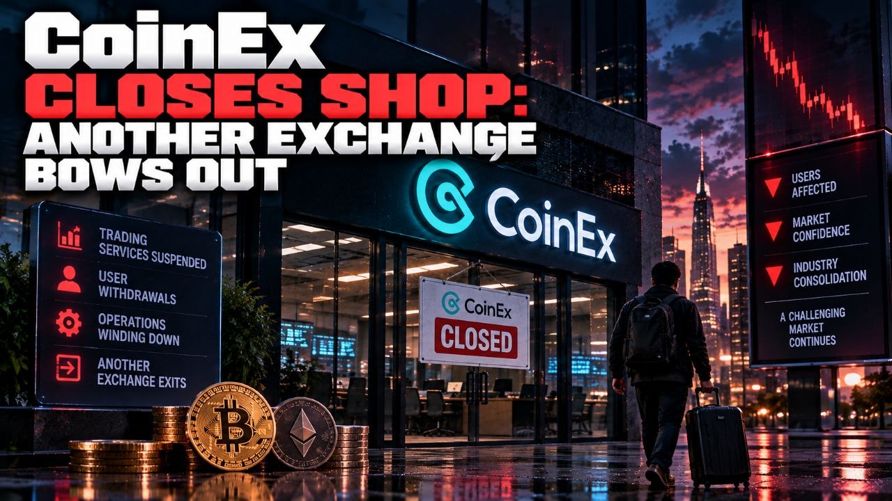 CoinEx Closes Shop: Another Exchange Bows Out