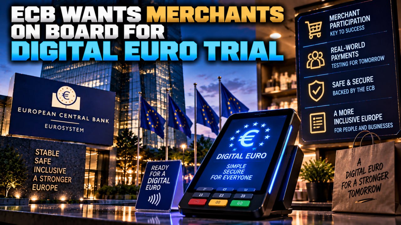 ECB Wants Merchants On Board for Digital Euro Trial