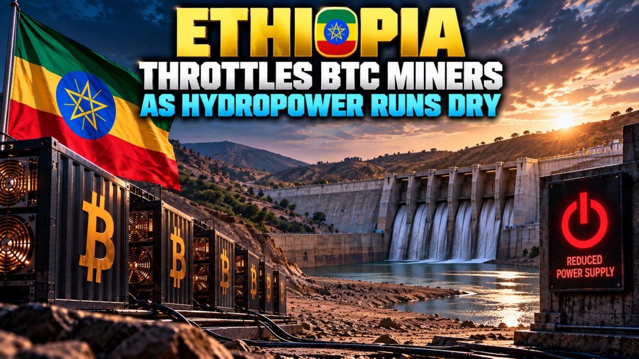 Ethiopia Throttles BTC Miners as Hydropower Runs Dry