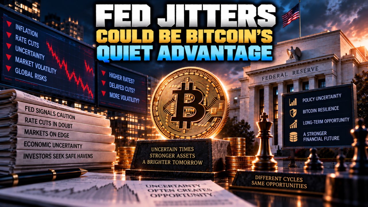 Fed Jitters Could Be Bitcoin's Quiet Advantage