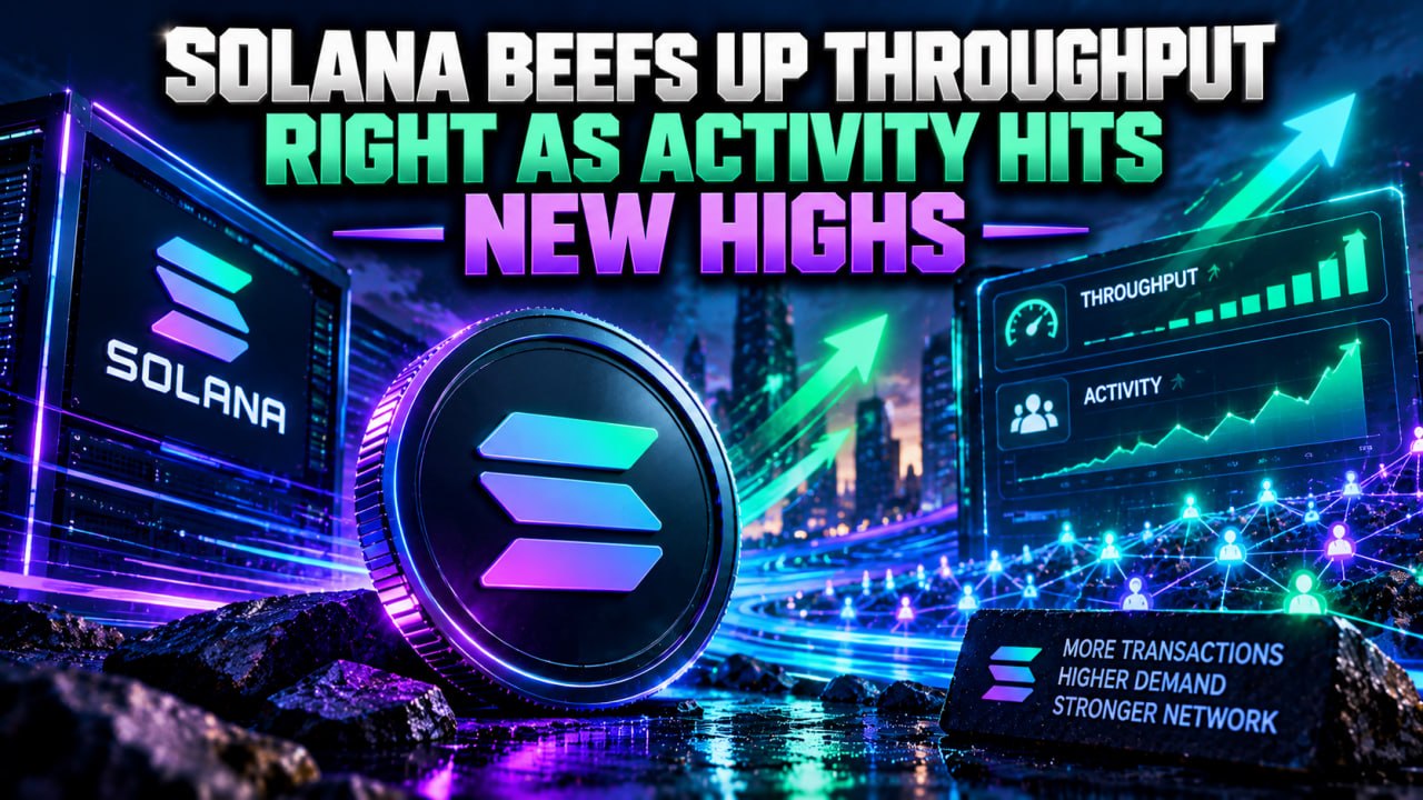 Solana beefs up throughput right as activity hits new highs