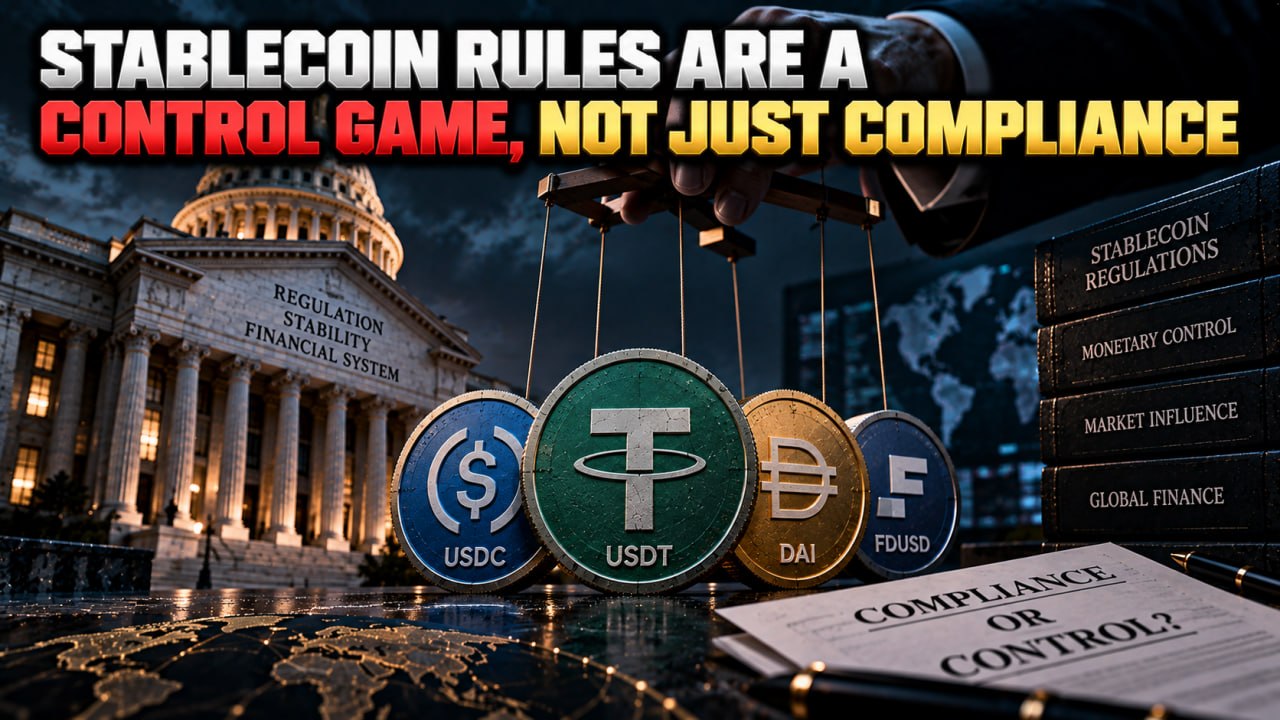 Stablecoin Rules Are a Control Game, Not Just Compliance