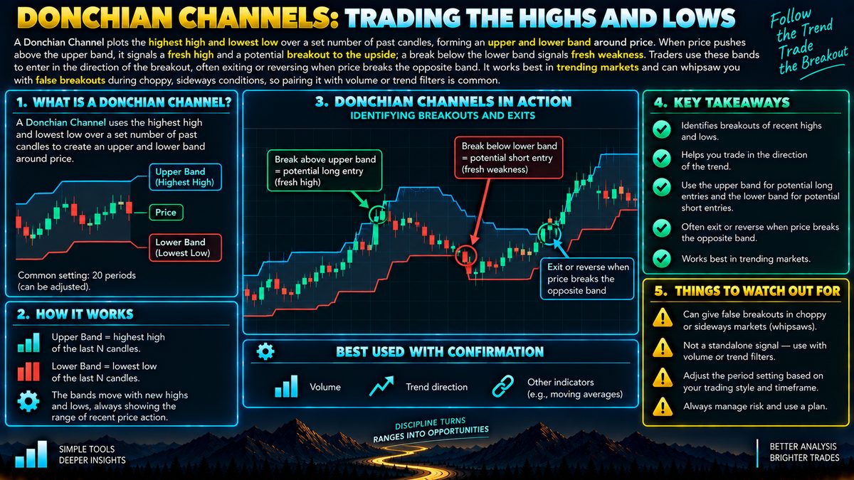 Donchian Channels: How Traders Use Them to Spot Breakouts