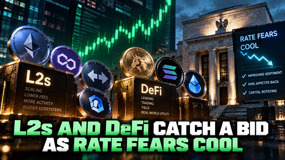 L2s and DeFi Catch a Bid as Rate Fears Cool