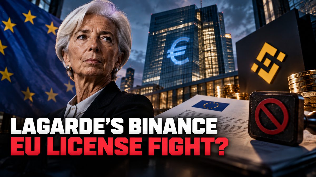 Lagarde's Personal Veto on Binance's EU License?