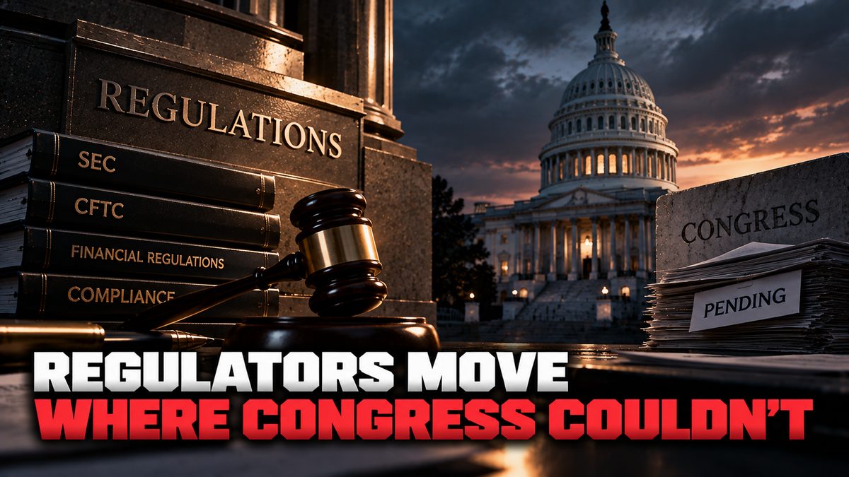 Regulators Move Where Congress Couldn't
