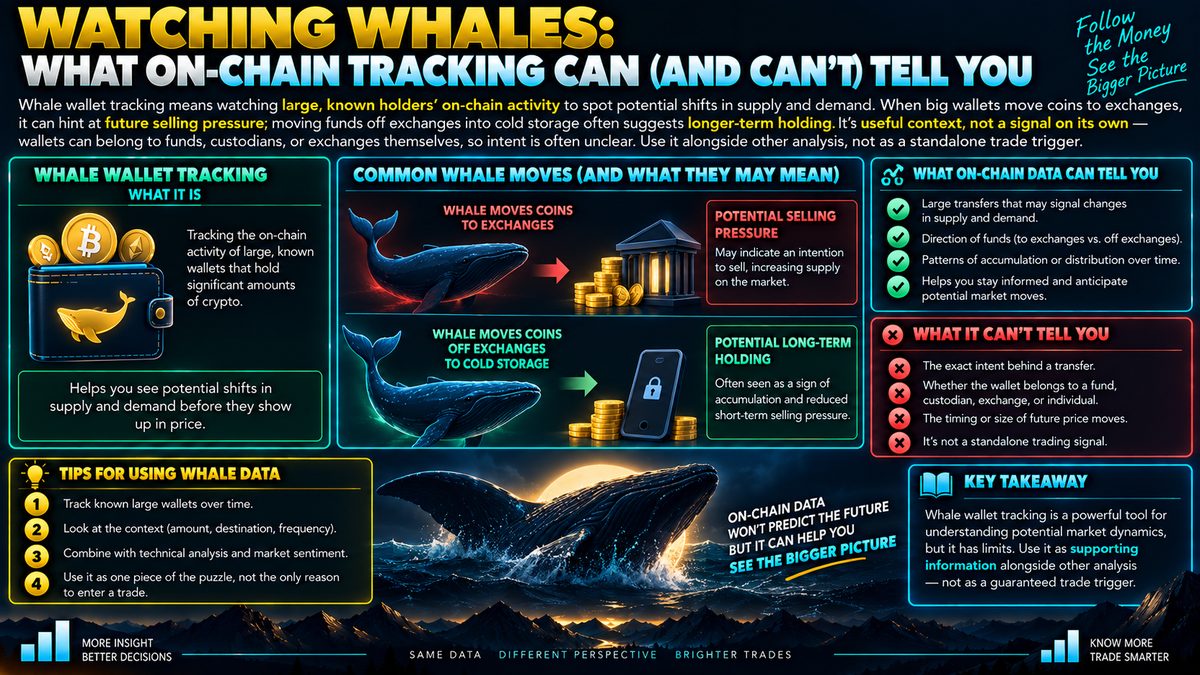 Whale Wallet Tracking: What On-Chain Data Can and Can't Tell You