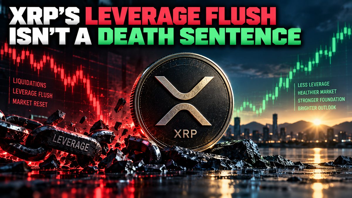 XRP's Leverage Flush Isn't a Death Sentence