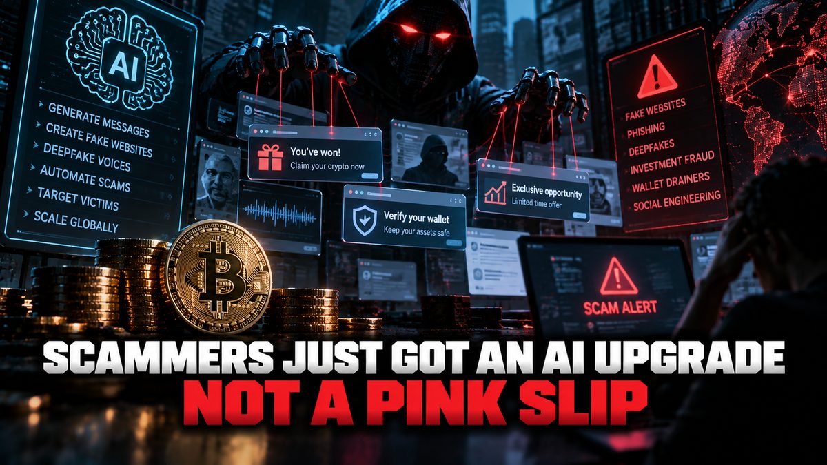 Scammers Just Got an AI Upgrade, Not a Pink Slip