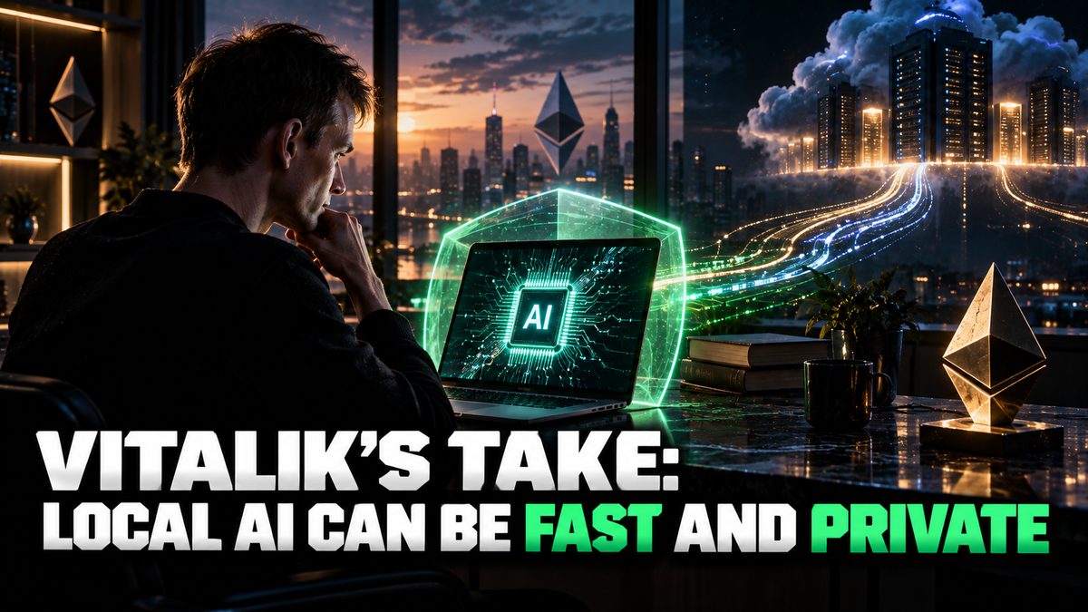 Vitalik's Take: Local AI Can Be Fast AND Private