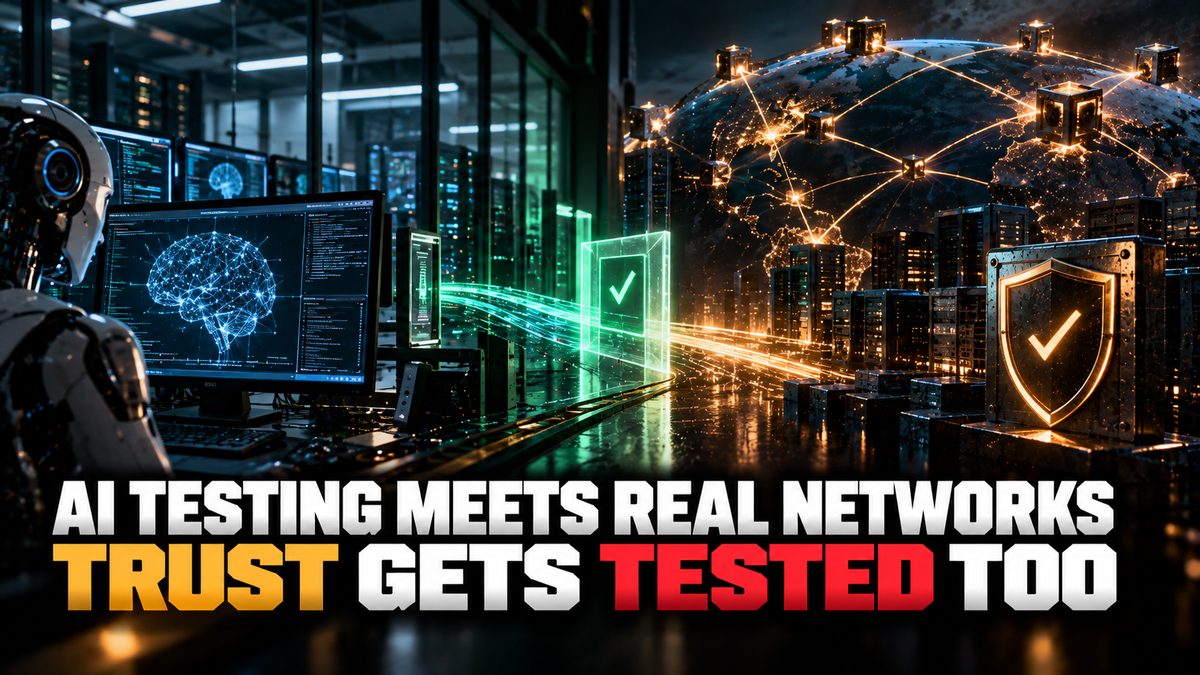 When AI Testing Meets Real Networks, Trust Gets Tested Too