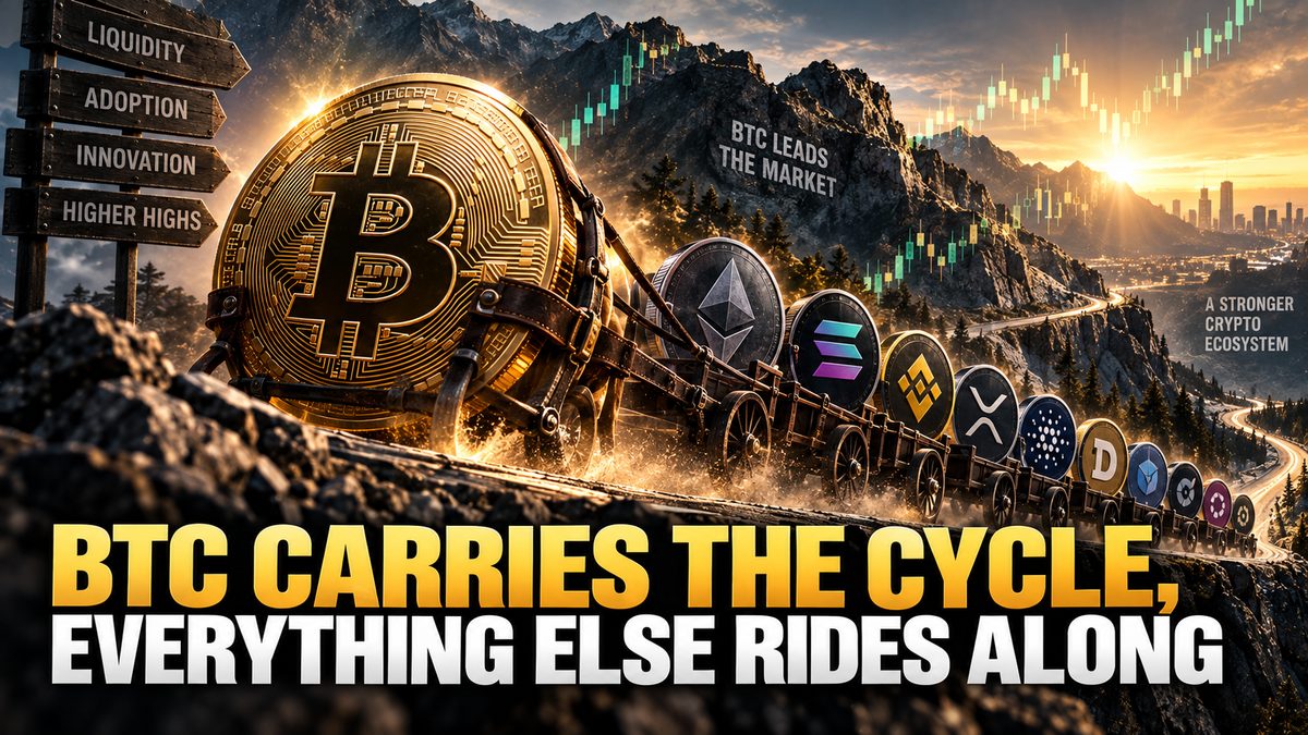 BTC Carries the Cycle, Everything Else Rides Along