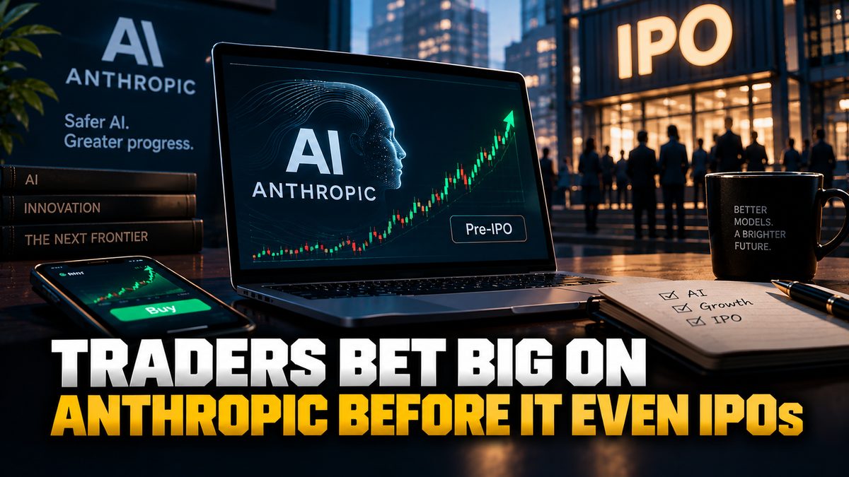 Traders Bet Big on Anthropic Before It Even IPOs