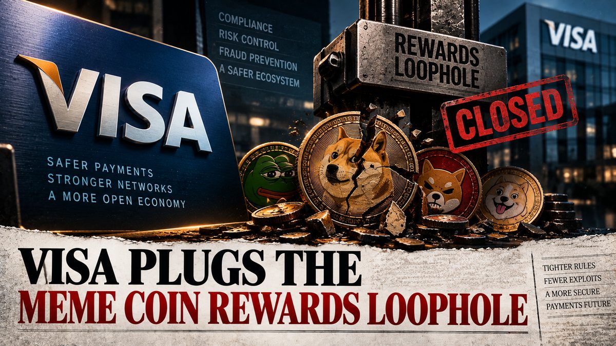 Visa Plugs the Meme Coin Rewards Loophole