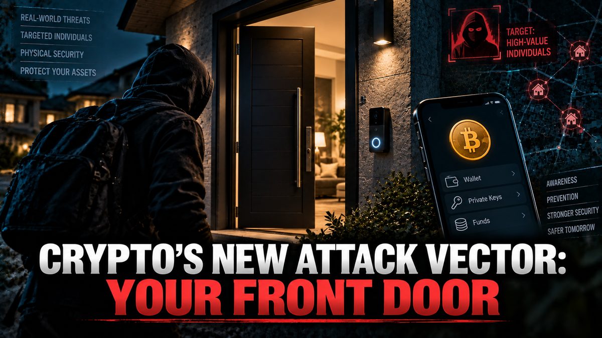 Crypto's New Attack Vector: Your Front Door
