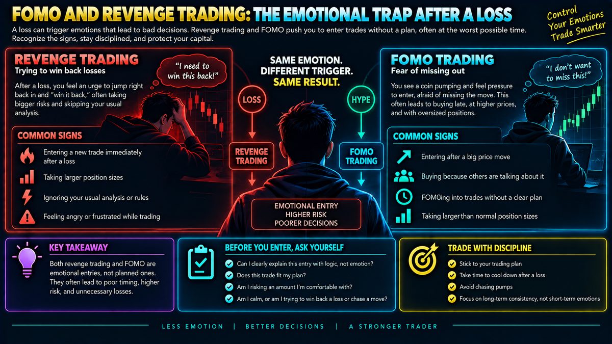 FOMO and Revenge Trading: How to Spot Emotional Crypto Entries