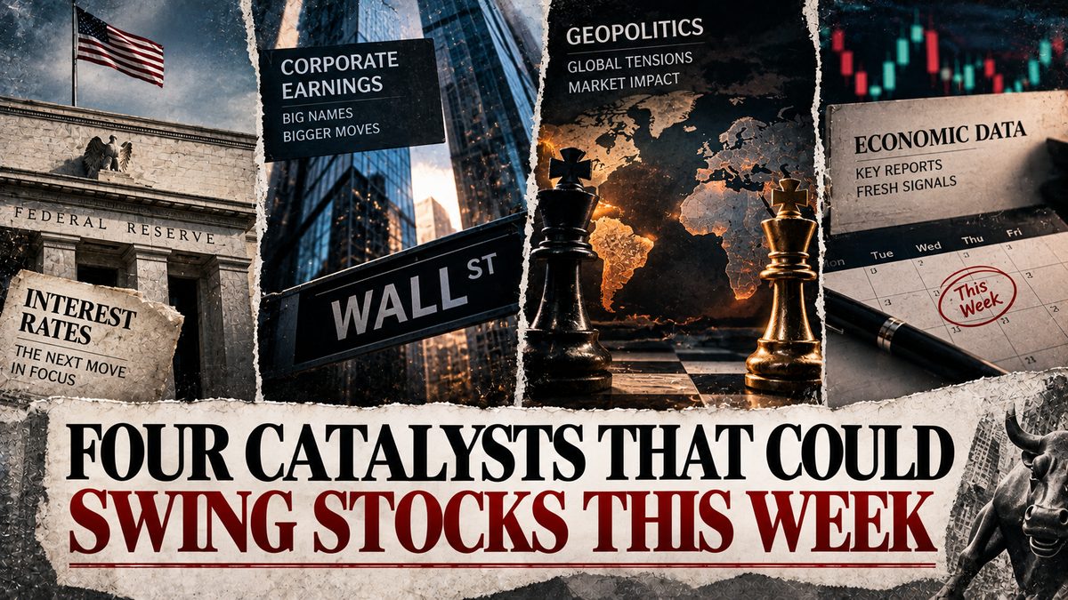 Four Catalysts That Could Swing Stocks This Week