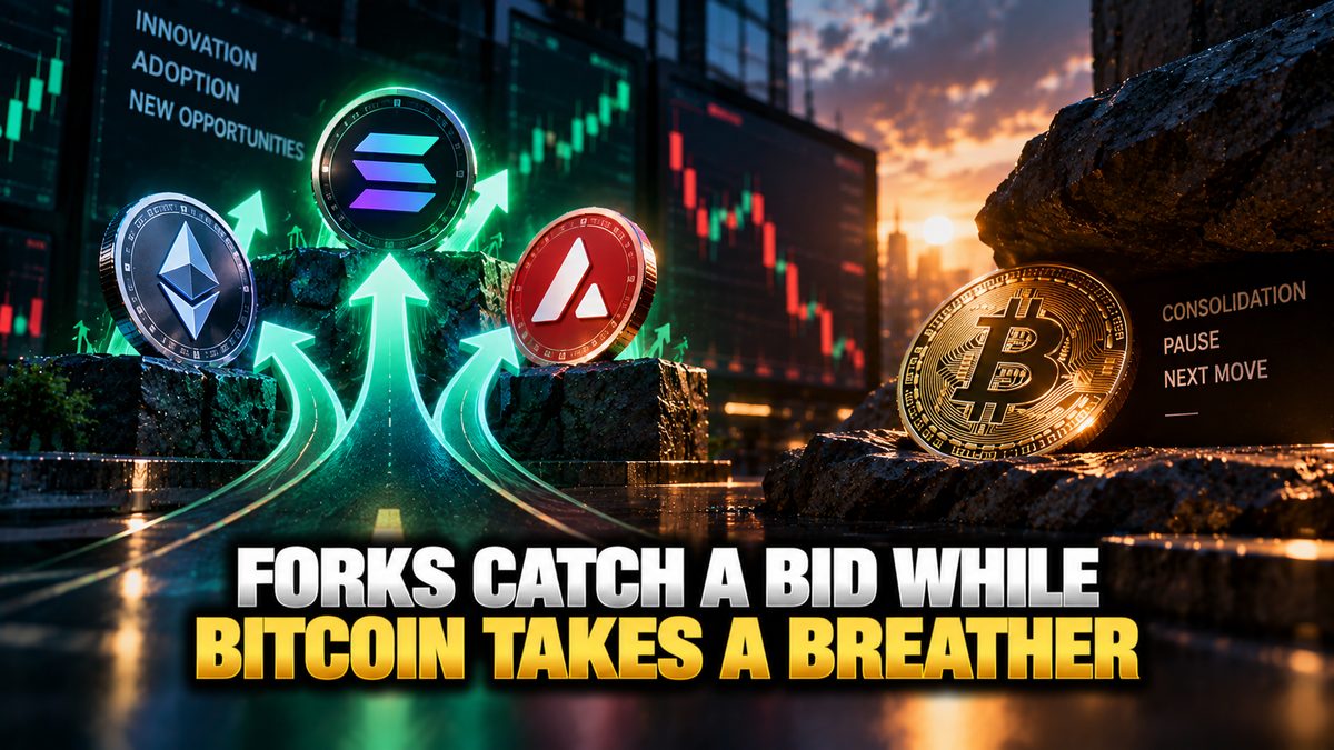 Forks Catch a Bid While Bitcoin Takes a Breather