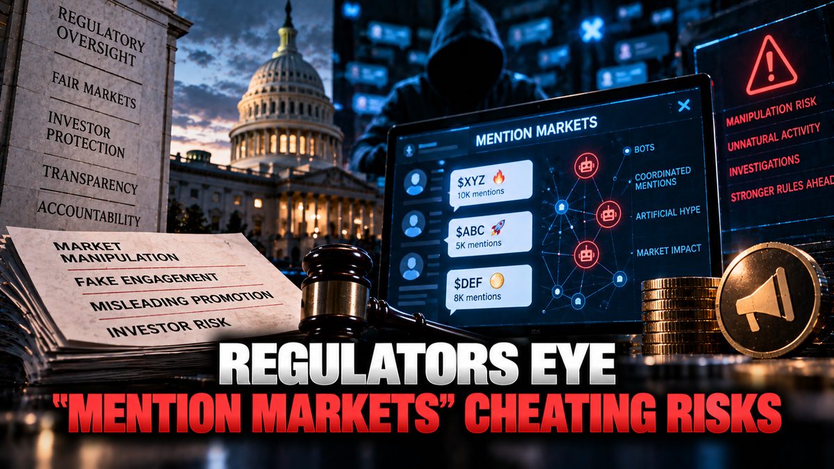 Regulators Eye "Mention Markets" Cheating Risks
