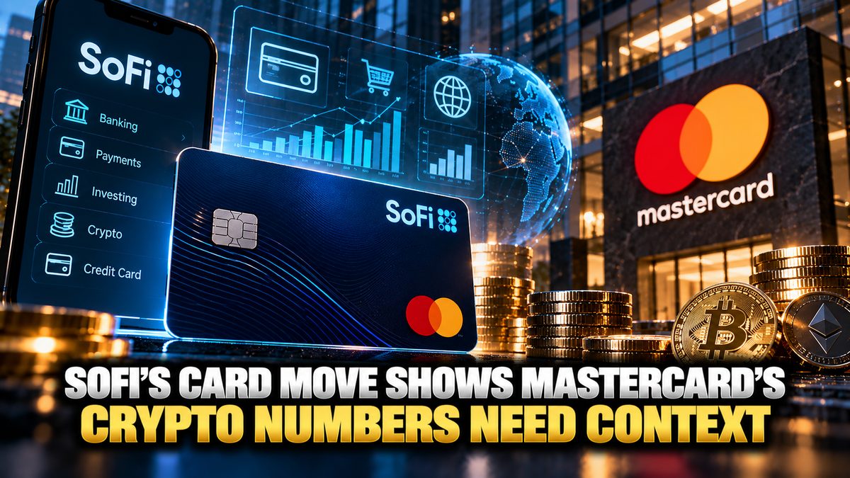 SoFi's Card Move Shows Mastercard's Crypto Numbers Need Context