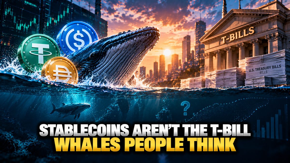 Stablecoins aren't the T-bill whales people think